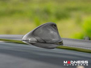 Alfa Romeo Giulia Antenna Cover - Carbon Fiber - Feroce Carbon